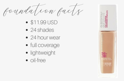 Maybelline Superstay Foundation Review - Lip Gloss, HD Png Download, Free Download