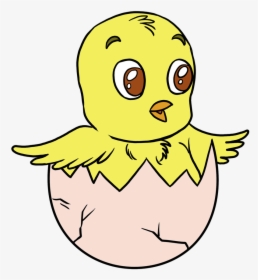 Easy Drawing Guides On Twitter Learn To Draw A Great - Easy Easter Drawing Chick, HD Png Download, Free Download