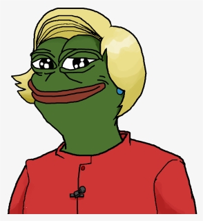 Hillary-pepe - Pepe The Frog, HD Png Download, Free Download