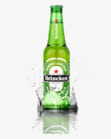 Kind Bottles Splashing Water Beer Products In Clipart - Png Beer Bottle Hd, Transparent Png, Free Download
