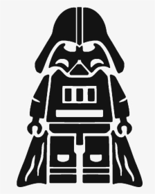 Anakin Skywalker Lego Star Wars Silhouette Boba Fett - Father's Day Darth Vader, HD Png Download, Free Download