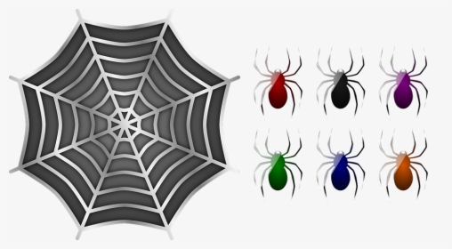 Spiders, Spider, Web, Halloween, Spiderweb, Creepy - Spider Web Rug, HD Png Download, Free Download