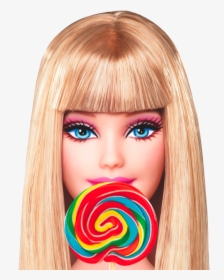 Png Images, Pngs, Barbie, Barbie Doll, Doll, Toy, Dolls, - Barbie Girl Lollipop Candy, Transparent Png, Free Download