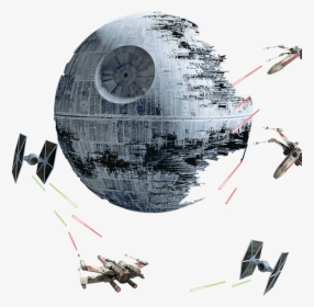 Death Star Battle - Star Wars Death Star Sticker, HD Png Download, Free Download