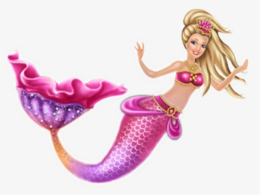 Transparent Barbie Face Png - Pink Mermaid Transparent Background, Png Download, Free Download