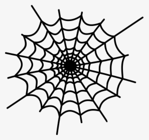 Svg Web Spiderweb - Spider Web Clip Halloween, HD Png Download - kindpng