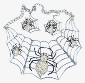 Spiderweb Clipart Spooky Spider - Spider Web, HD Png Download, Free Download
