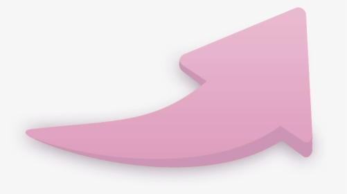 Curved Arrow Pink Png, Transparent Png, Free Download