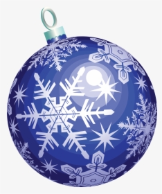 Blue Christmas Balls Png - Blue Christmas Ball Png, Transparent Png, Free Download