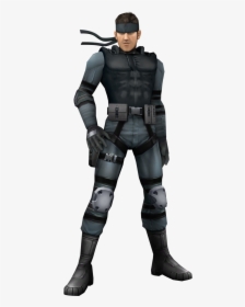 Metal Gear Solid Snake Png - Solid Snake Twin Snakes, Transparent Png, Free Download