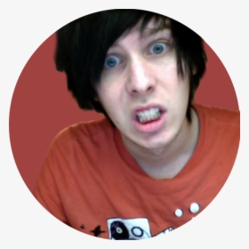 “phil Lester Dailybooth Icons ” - Fetus Phil Lester Meme, HD Png Download, Free Download