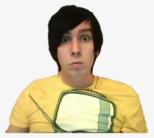 #danandphil #phillester #yellow #amazingphil #freetoedit - Phil Lester Youtube Icon, HD Png Download, Free Download