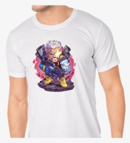 Camisa Cable Vilão Marvel Mini - Cable X Marvel, HD Png Download, Free Download