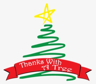Squiggle Christmas Tree Clip Art, HD Png Download, Free Download