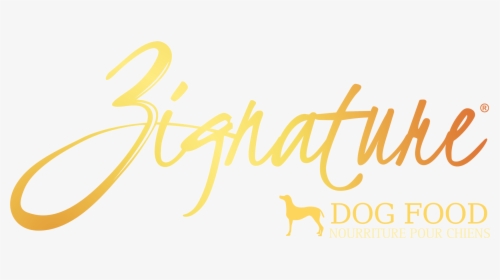 Zignature Dog Food Logo, HD Png Download, Free Download