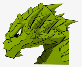 Transparent Toothless Png - Green Dragon Head Clipart, Png Download, Free Download