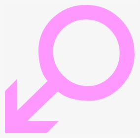 Male Symbol Pink Png , Png Download - Pink Male Sign Png, Transparent Png, Free Download