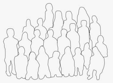 Group Of People Free Vector 4vector - Group Of People Clipart, HD Png Download, Free Download