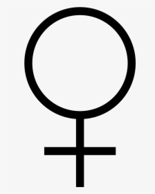 It Is The Symbol For Females, Opposite Of The Male - Symbol For Woman Png, Transparent Png, Free Download
