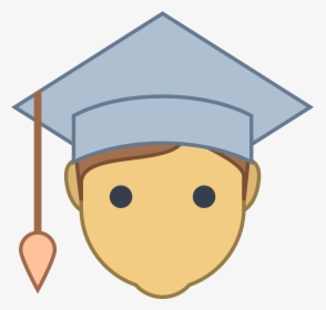Student Male Icon - Alumna Png, Transparent Png, Free Download