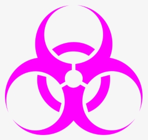 Biohazard Transparent Pink - Biohazard Svg, HD Png Download, Free Download