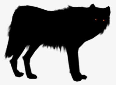 Arctic Wolf Silhouette Dire Wolf Clip Art - Silhouette Of A Angry Wolf, HD Png Download, Free Download