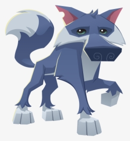 White Wolf Clipart Clear Background - Animal Jam Animals Wolf, HD Png Download, Free Download