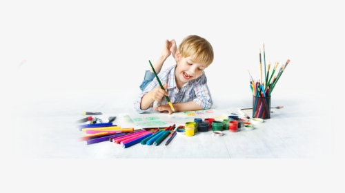Child Painting Png, Transparent Png, Free Download