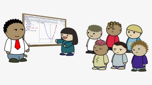 Human Behavior,play,toddler - Computer In School Education Cartoon, HD Png Download, Free Download