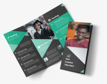 Computer Education Brochure Template Preview - Educational Brochure, HD Png Download, Free Download