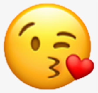 #emoji #emojicon #emote #face #emojiface #kiss #kissyface - Kiss Emoji, HD Png Download, Free Download