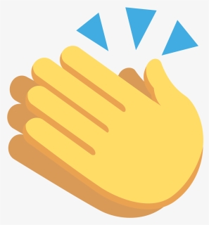File - Emojione 1f44f - Svg - Clapping Emoji Transparent Background, HD Png Download, Free Download