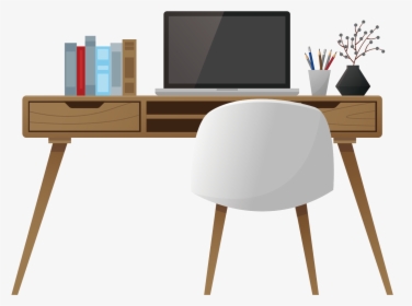 Table, Office, Desk, Angle, Floor Png Image With Transparent - Transparent Desk Clip Art, Png Download, Free Download