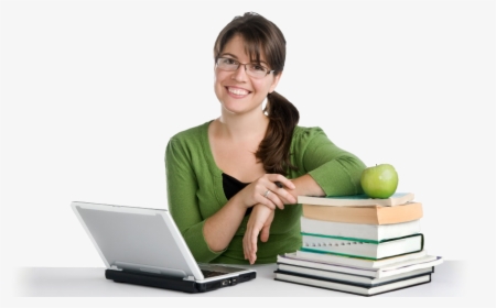 Teacher Png - College Student Study Png, Transparent Png, Free Download