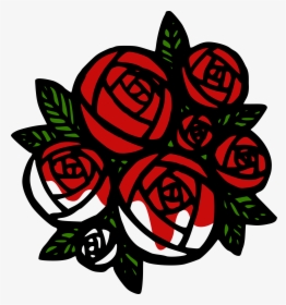 Somewhat Unpainted Roses Png - Bunch Of Roses Clip Art, Transparent Png, Free Download