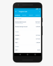 Xero Mobile App Dashboard, HD Png Download, Free Download