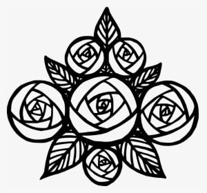 A Bunch Of Roses Clip Arts - Roses Vector Png, Transparent Png, Free Download