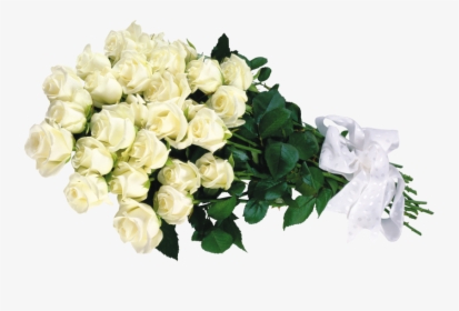 White Rose Bouquet Transparent Png Image - White Flower Bouquet Png, Png Download, Free Download
