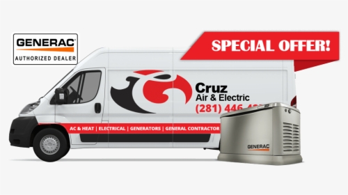 Cruz Air & Electric Special Offer Ad - Generac, HD Png Download, Free Download