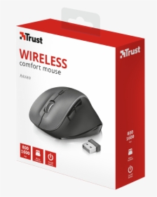 Ravan Wireless Mouse - Trust Wireless Optical Mouse, HD Png Download, Free Download