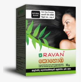 Ravan Kohomba Ayurvedic Hair Dye - Hair Colour Shampoo In Sri Lanka, HD Png Download, Free Download