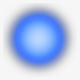 Ftestickers Effect Light Glow Blue - Circle, HD Png Download, Free Download