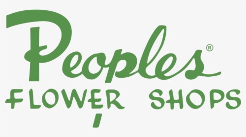 Logo For Peoples Flowers Albuquerque - Calligraphy, HD Png Download, Free Download