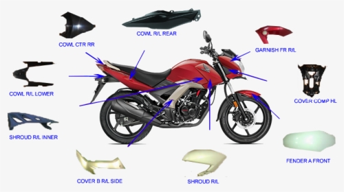 Scooter Clipart Two Wheeler - Black Honda Cb Unicorn 160, HD Png Download, Free Download