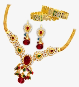 Indian Wedding Jewellery Png , Png Download - Wedding Jewellery Set Png, Transparent Png, Free Download