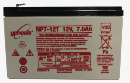 Enersys Np7 12, HD Png Download, Free Download