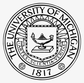 University Of Michigan Black And White, HD Png Download, Free Download