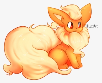 Flareon Fan Art Png, Transparent Png, Free Download