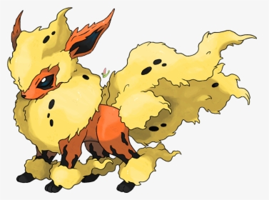 Flareon-mega Evolution - Pokemon Mega Flareon, HD Png Download, Free Download