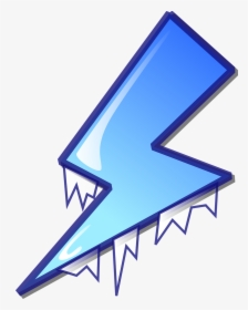 Ice Bolt Transparent, HD Png Download, Free Download